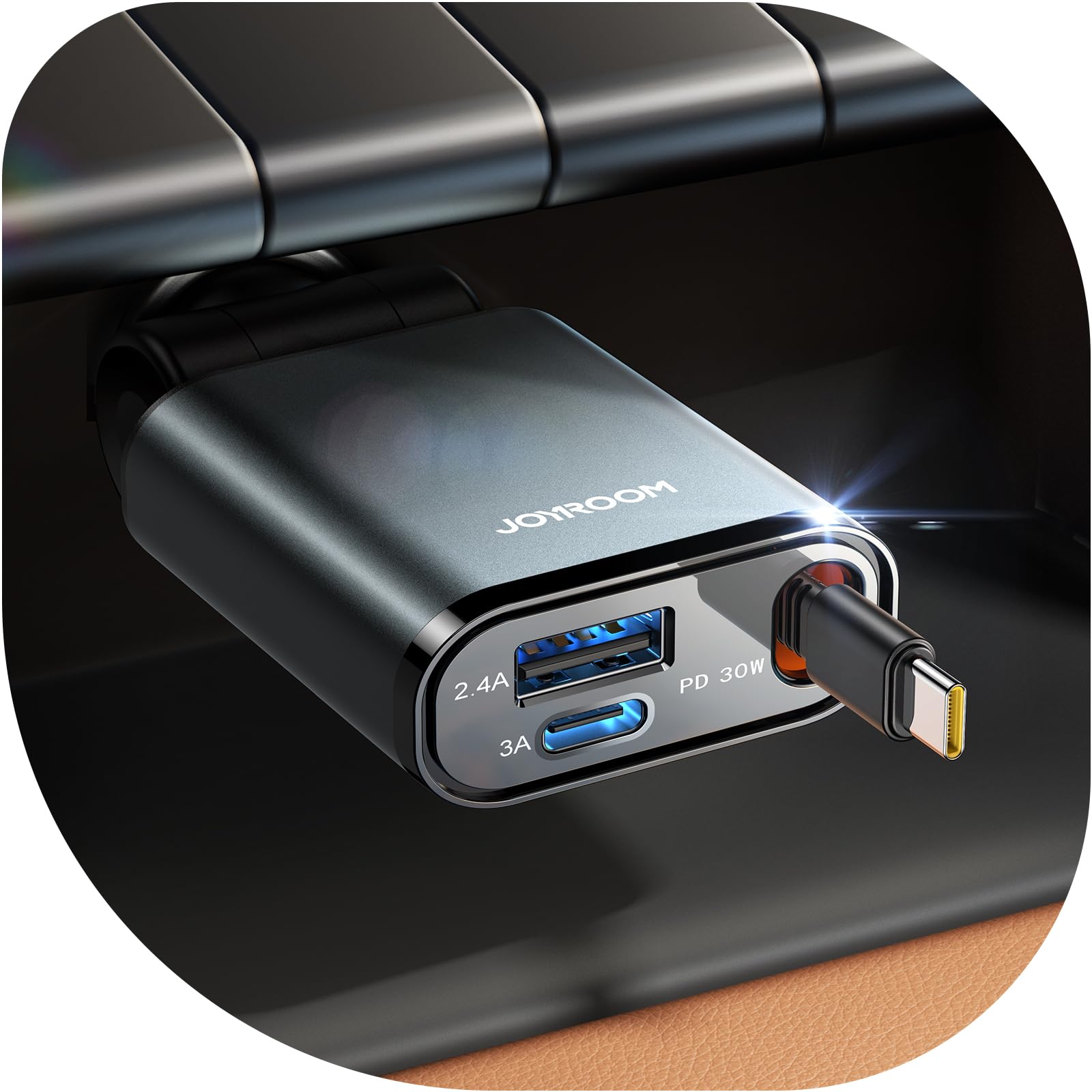 [cargador De Coche] Joyroom 2025 Ultradelgado De 57 W Tipo C Para Iphone 16 - Venta Internacional.