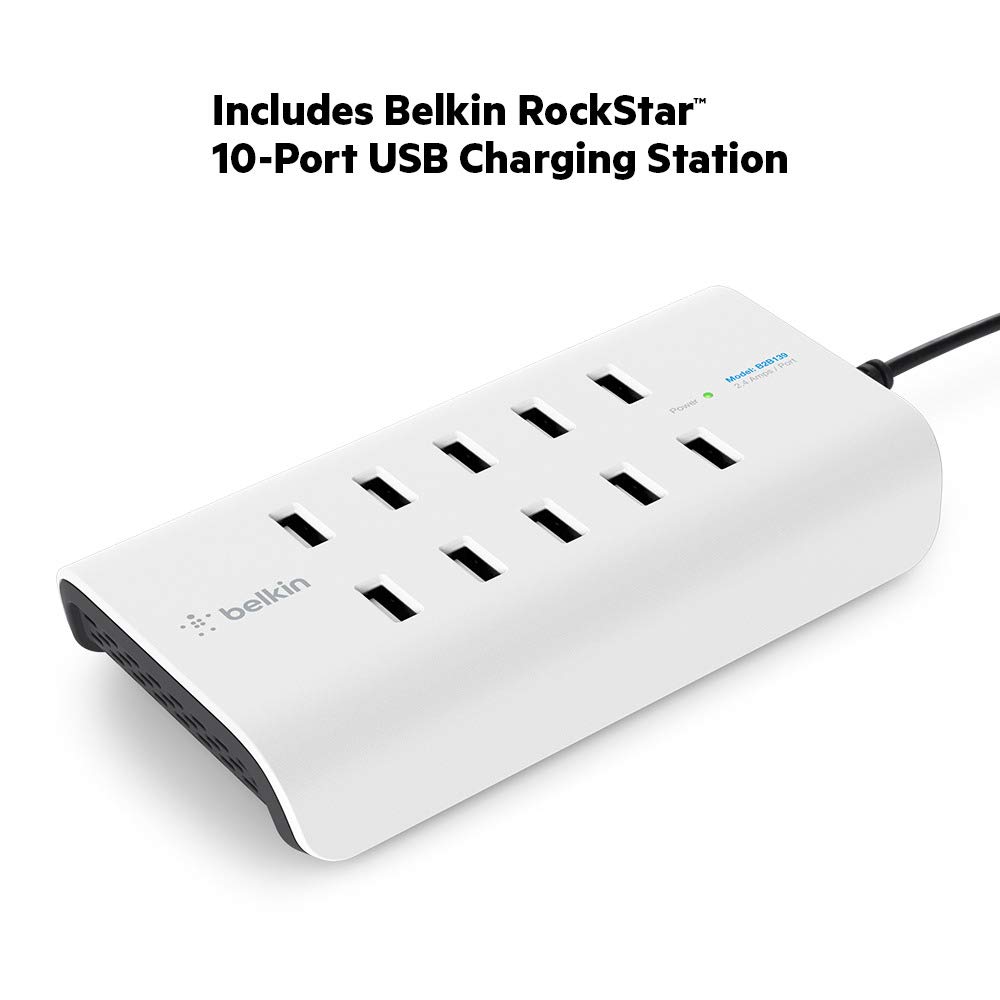 Foto 7 pulgar | Estación De Carga Belkin B2b160 Store And Charge Go Con Bandejas - Venta Internacional.