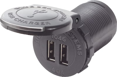 Foto 1 | Cargador Blue Sea Systems 1046, 48 V, 4 A, Montaje En Enchufe, Doble Usb - Venta Internacional.