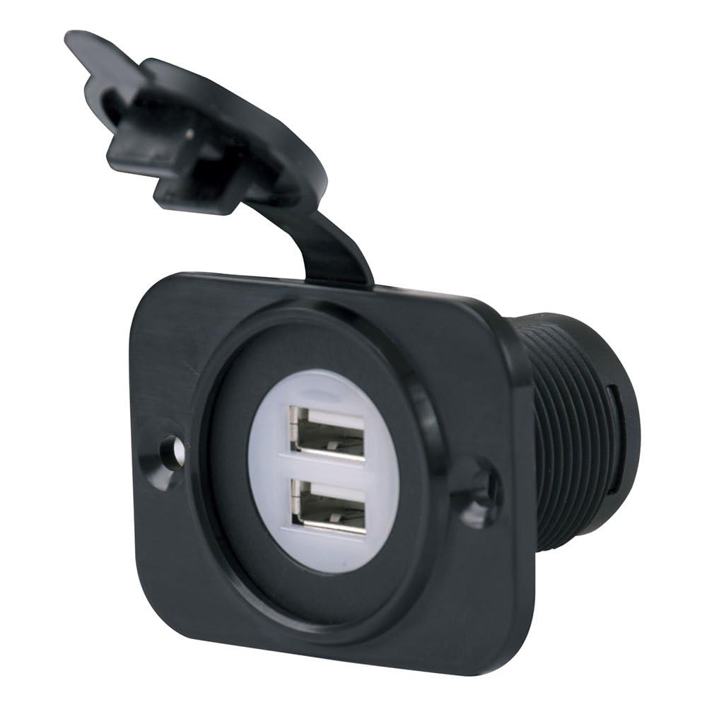 Foto 2 pulgar | Receptáculo De Carga Usb Marinco 12 Vdusb 12-24 V 5 V 2.1 A Negro - Venta Internacional.