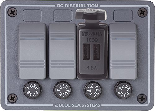 Foto 4 pulgar | Cargador Usb Blue Sea Systems 1039 Dual 12/24 V 4,8 A - Venta Internacional.