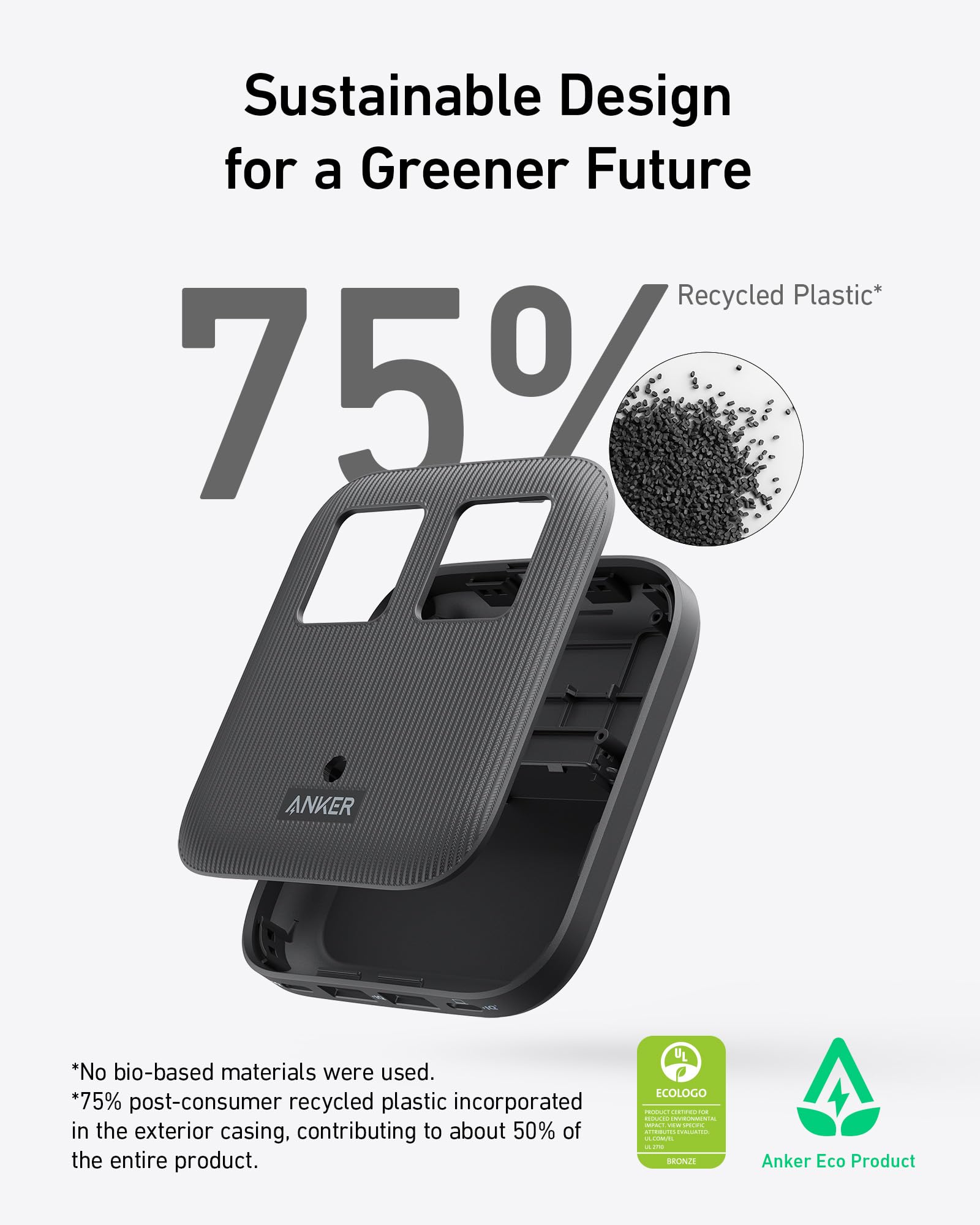 Foto 7 pulgar | Estación De Carga Anker Nano 67w 6 En 1 Usb C Power Strip - Venta Internacional.