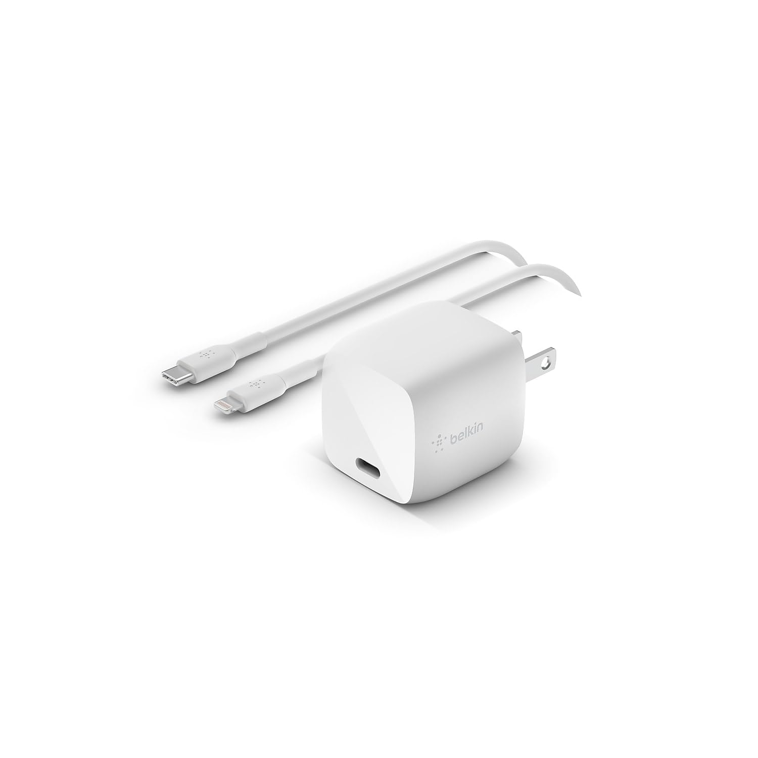 Foto 5 pulgar | Cargador De Pared Belkin Usb-c De 30 W Con Cable Usb-c A Lightning - Venta Internacional.
