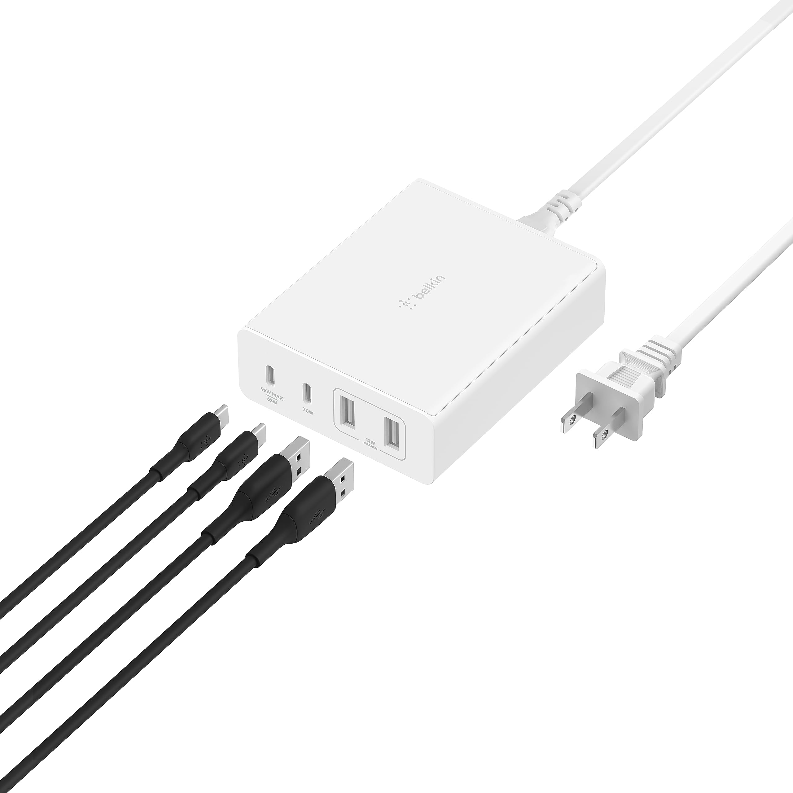 Foto 1 | Cargador Belkin Boostcharge Pro 108 W Y 4 Puertos Gan Con Usb-c Pd - Venta Internacional.