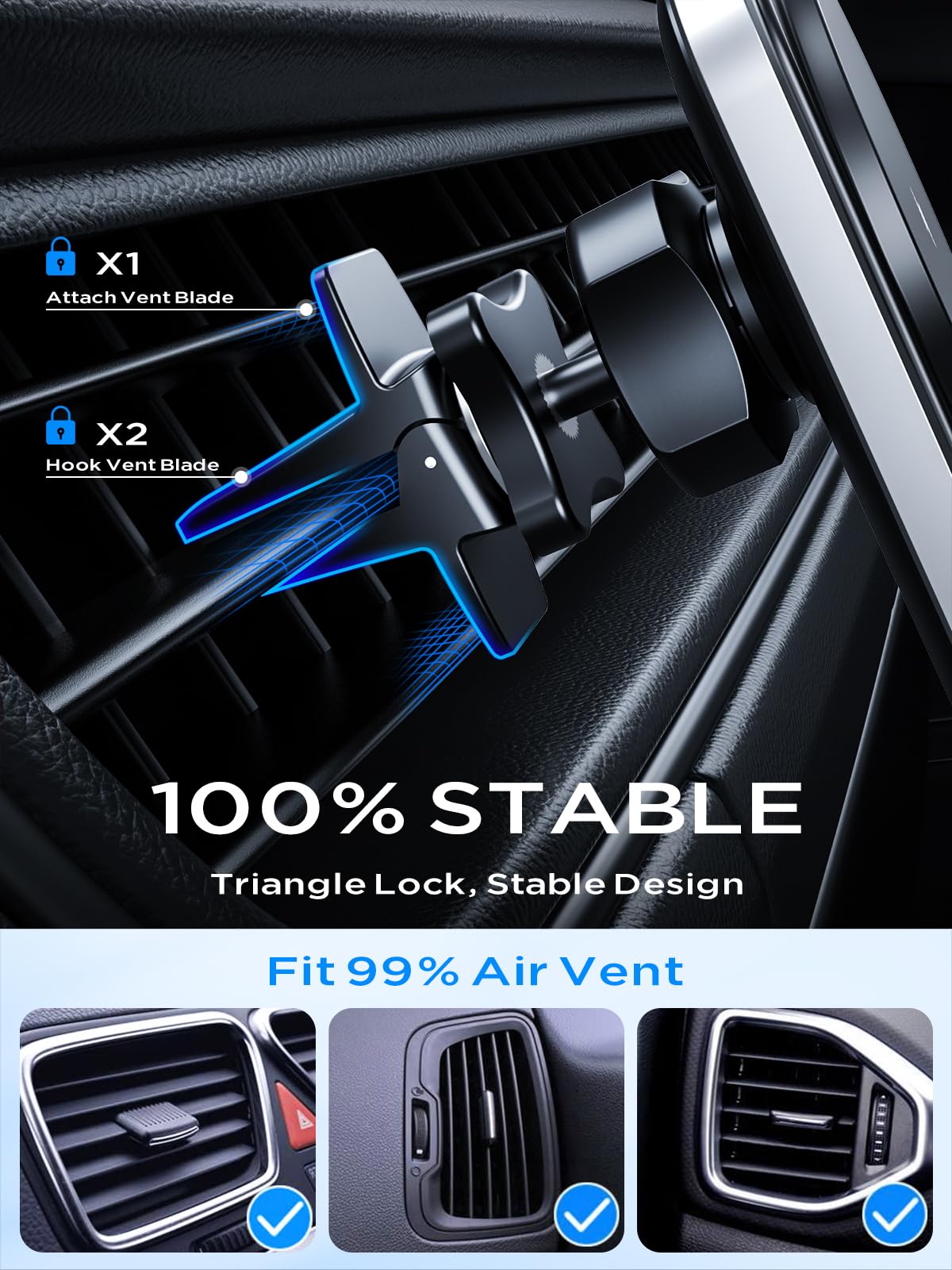 Foto 8 pulgar | Cargador De Coche Hinyx Para Iphone Inalámbrico Magsafe De 15 W - Venta Internacional.