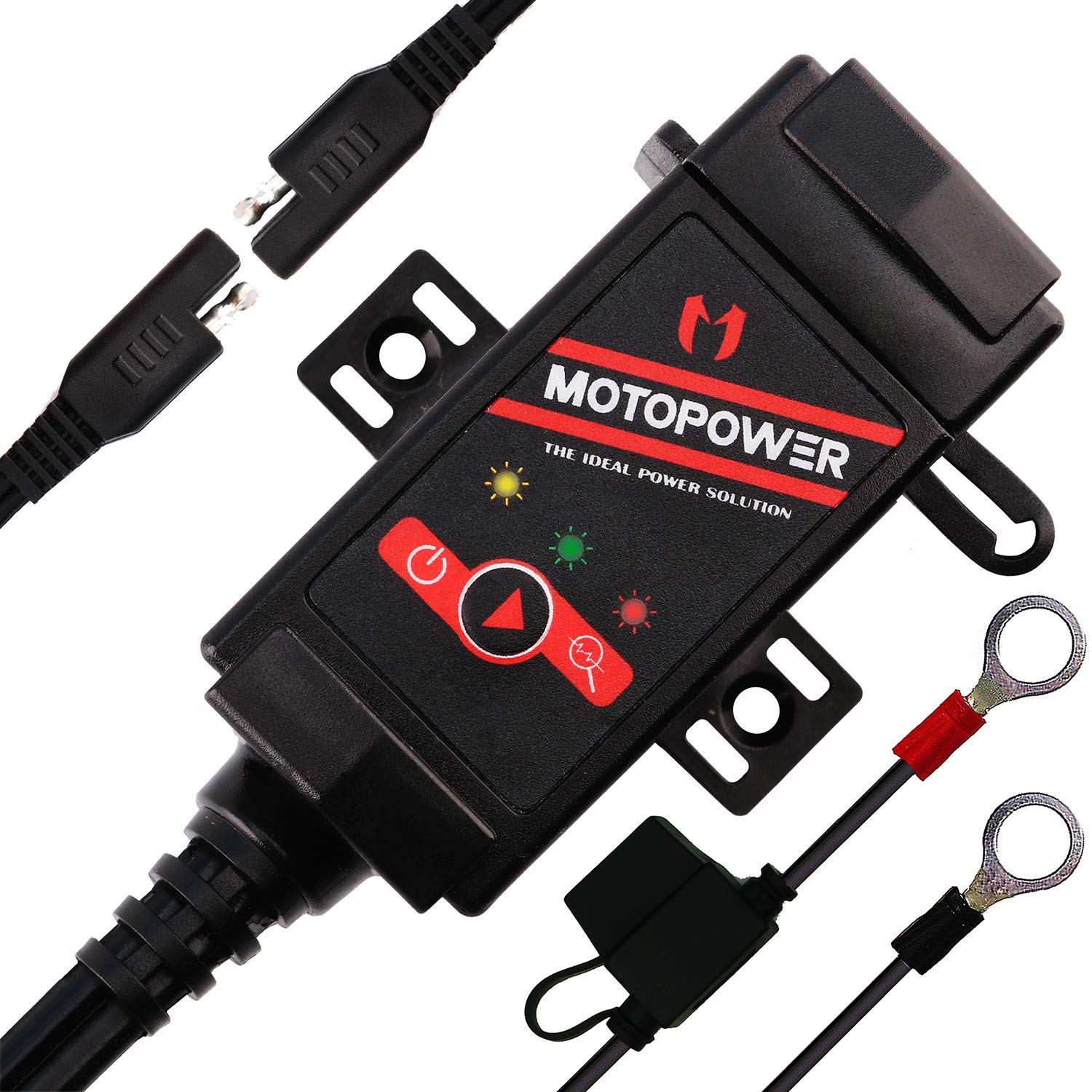 Foto 2 | Adaptador De Doble Puerto Usb Para Motocicleta Motopower Mp0608 3.1a - Venta Internacional.