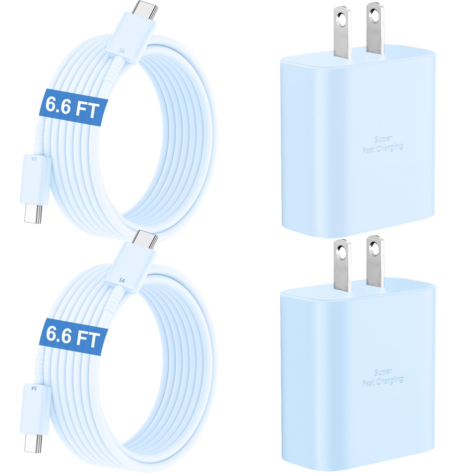 Foto 1 | Cargador Samsung Super Fast Type-c De 45 W Con Cable De 2 M Para Galaxy - Venta Internacional.