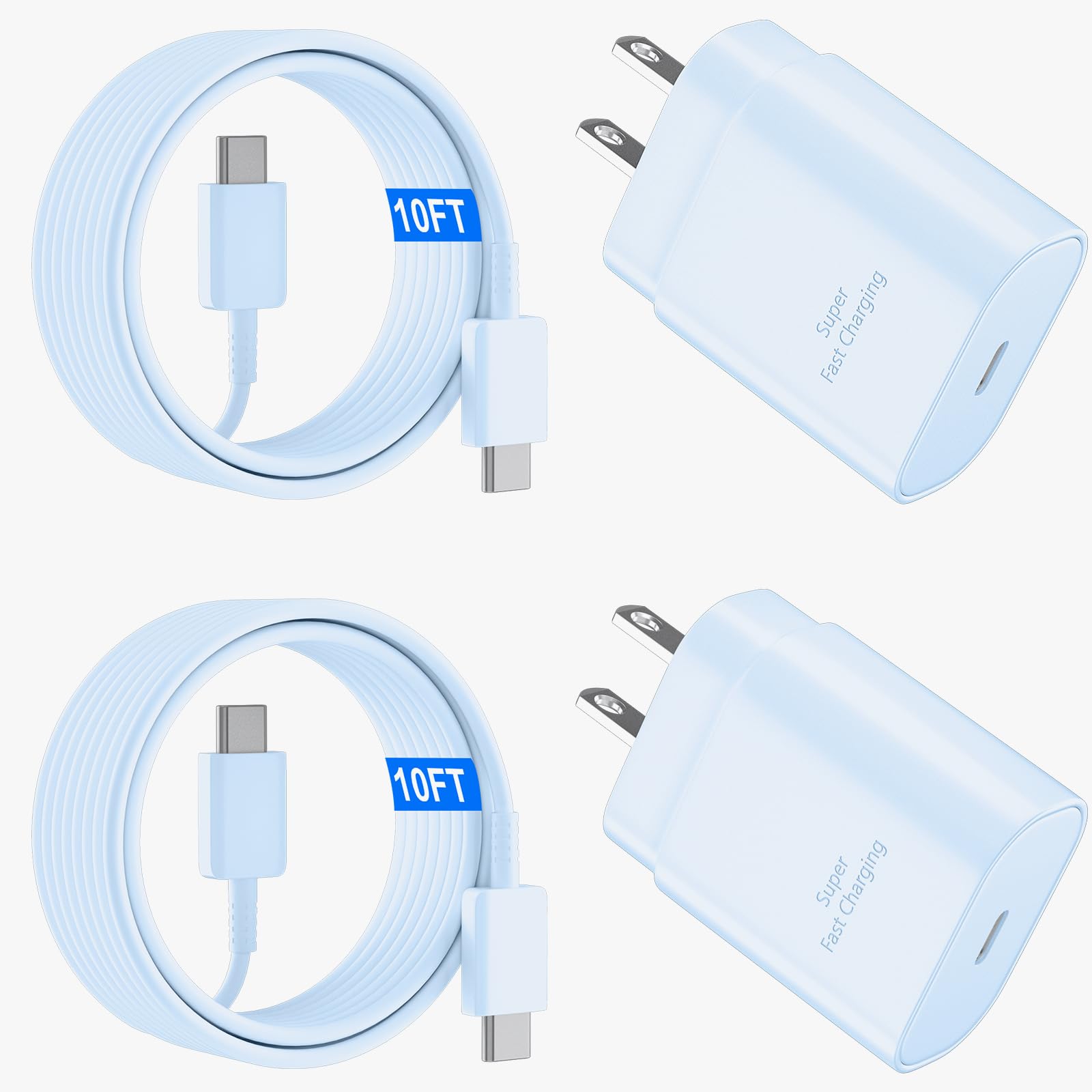 Foto 1 | Cargador Ubearkk S24 S23 Superrápido Tipo C De 25 W Para Galaxy - Venta Internacional.