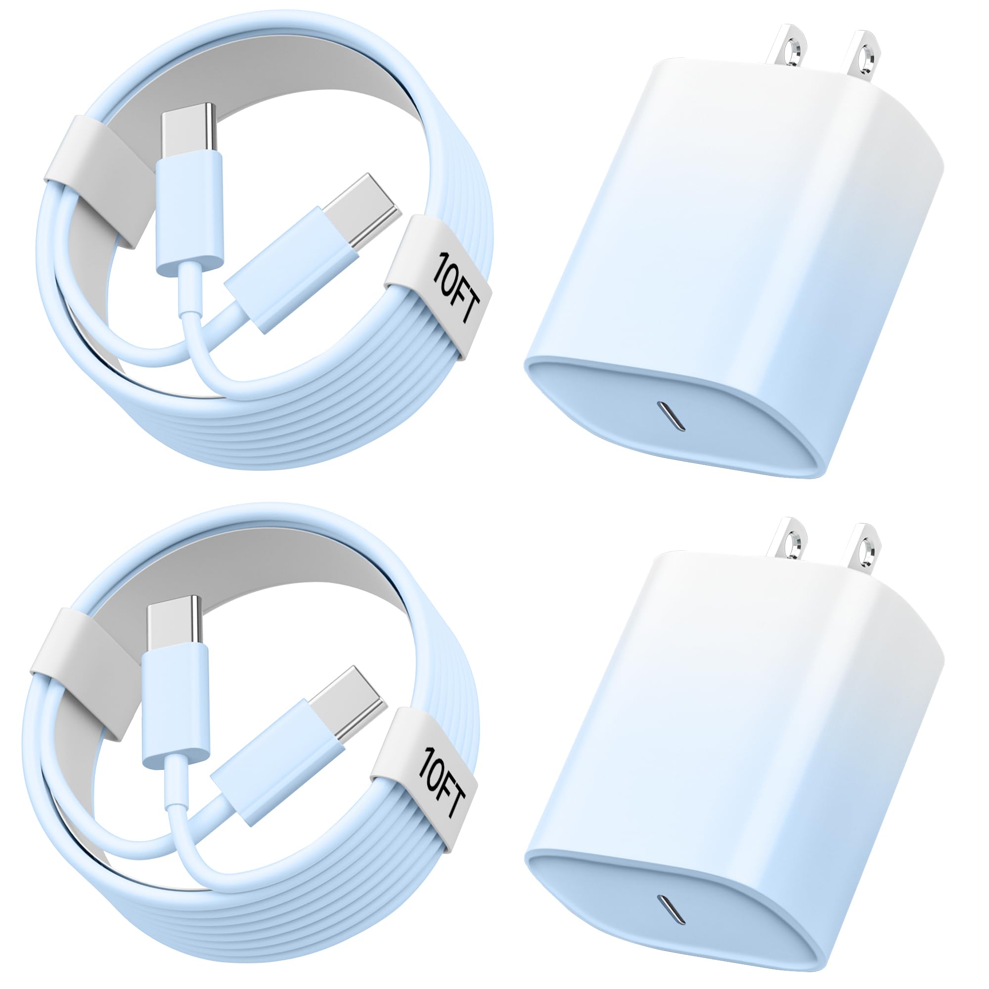 Foto 2 pulgar | Cargador Y Cable Usb-c Pd De 20 W Para Iphone 15/16 Pro Max - Venta Internacional.