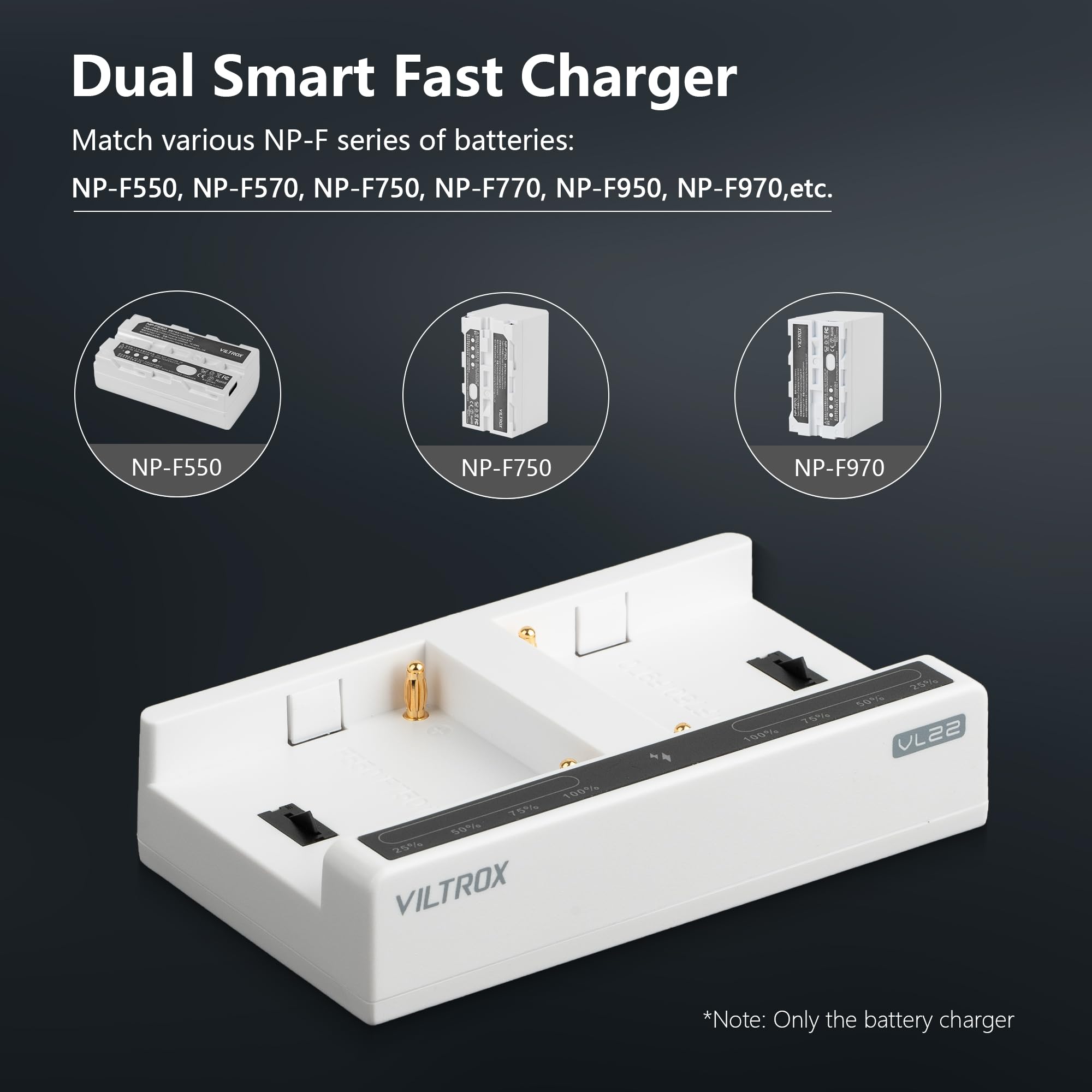 Foto 3 pulgar | Cargador De Batería Viltrox Dual Smart Usb 36 W Pd Usb-c De 2 Canales Sony - Venta Internacional.