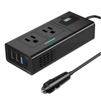 Foto 2 pulgar | Inversor De Corriente Para Auto 200w: Convierte Tu Coche En Una Estación De Energía Portátil