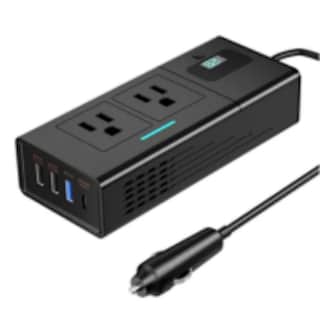 Foto 1 | Inversor De Corriente Para Auto 200w: Convierte Tu Coche En Una Estación De Energía Portátil