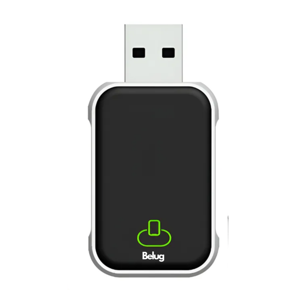 Foto 2 pulgar | Carplay Adaptador Inalámbrico Wireless Para Phone Y Android Belug  Negro