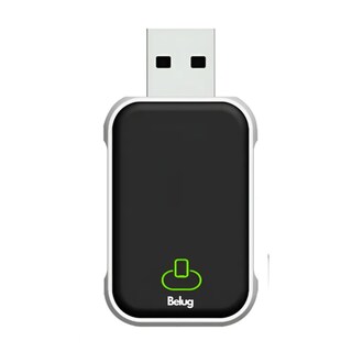 Foto 1 | Carplay Adaptador Inalámbrico Wireless Para Phone Y Android Belug Negro