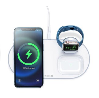 Foto 1 | Cargador Centro de Carga 3 en 1 Mcdodo Compatible con Mgasafe para iPhone 15w de Potencia