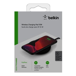 Foto 6 | Cargador Inalámbrico Universal Belkin con Tecnología Qi Pad color Negro
