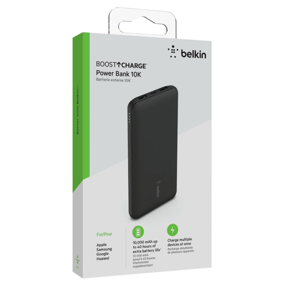 Foto 4 pulgar | Batería Portátil Belkin BPB011btBK color Negro 10 K USB C y A