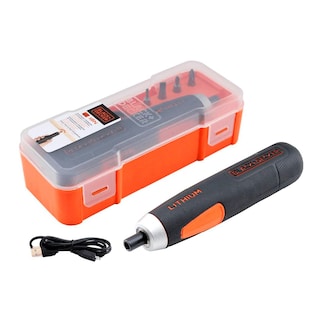 Foto 1 | Atornillador Inalambrico Black+Decker 4v 1/4” 320 Rpm Con 2 Luz Led.