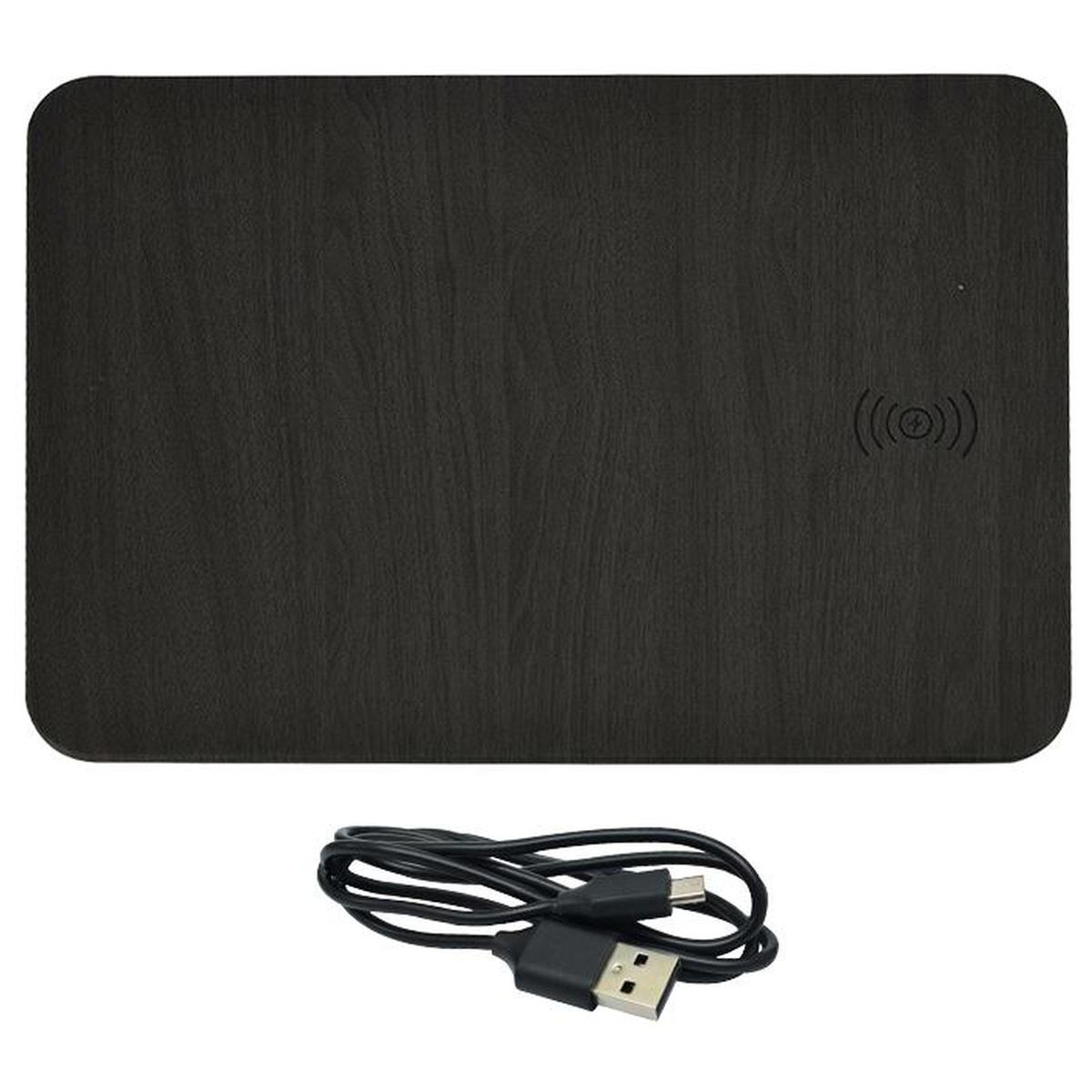 Mouse Pad Cargador Qi Hotshot Mxwod-002 1 Pieza Negro