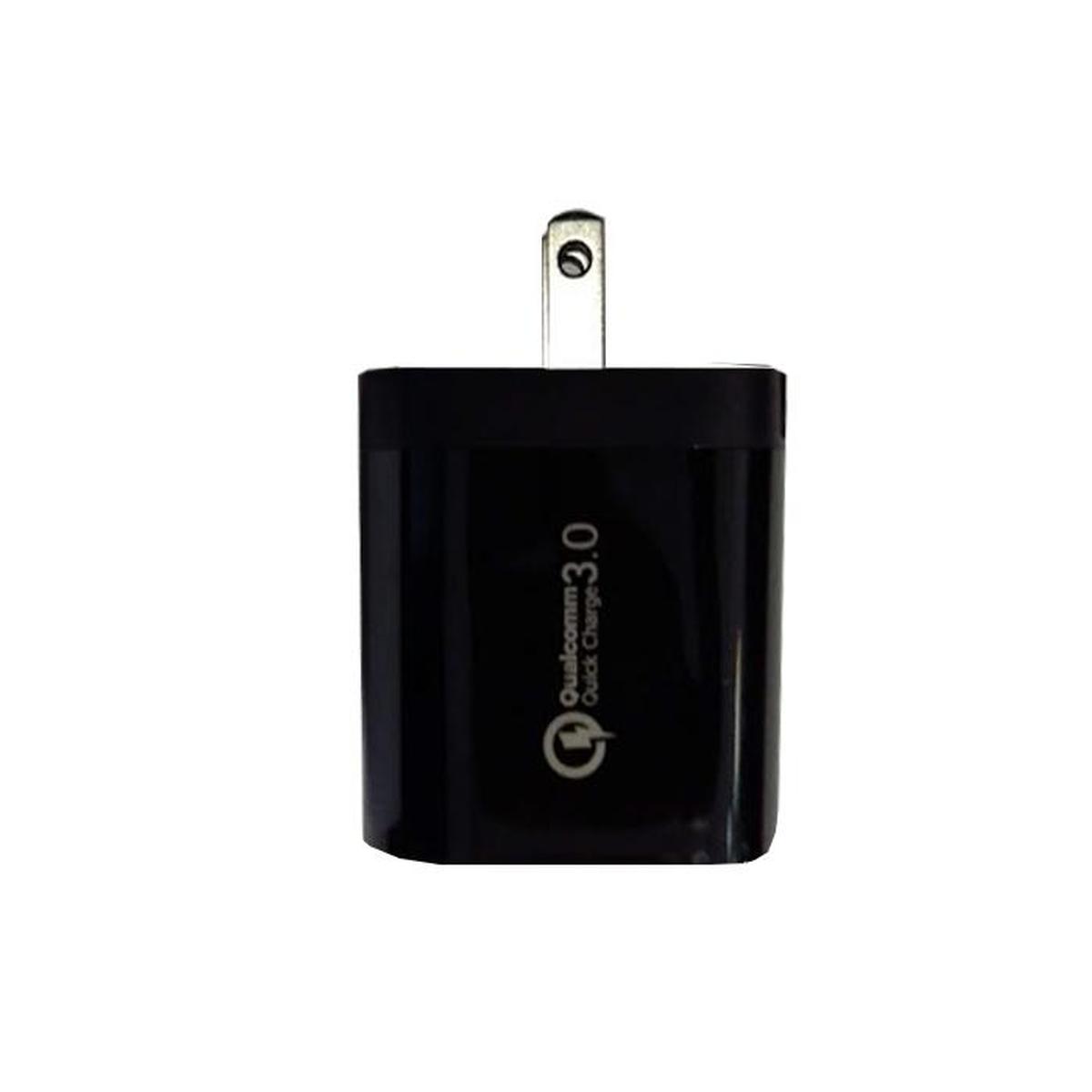 Cargador De Pared 3 Puertos Usb Hotshot Mxpow-001 1 Pieza Negro