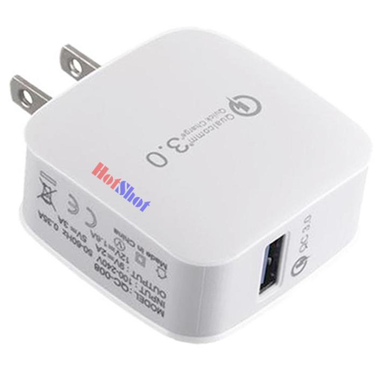 Foto 1 | Cargador De Carga Rápida Hotshot Mxalc-001 1 Pieza Blanco