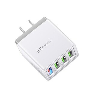 Foto 1 | Cargador Con 4 Puertos Usb Hotshot Mxrge-001 1 Pieza Blanco