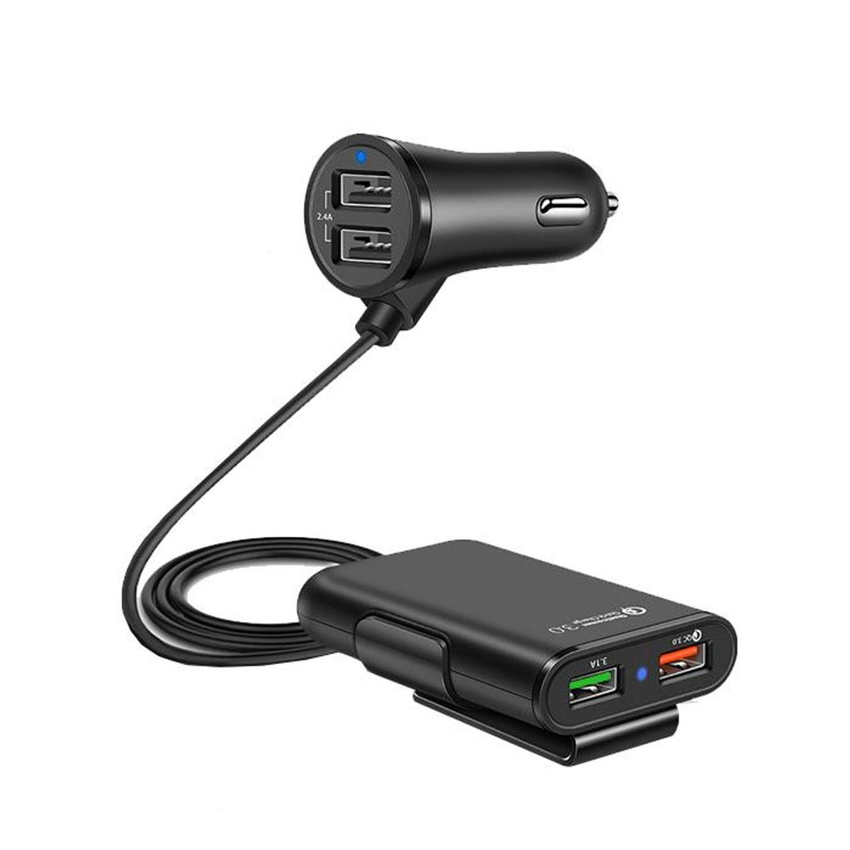 Cargador De Automóvil Con Cable Hotshot Mxmex-001 1 Pieza Negro