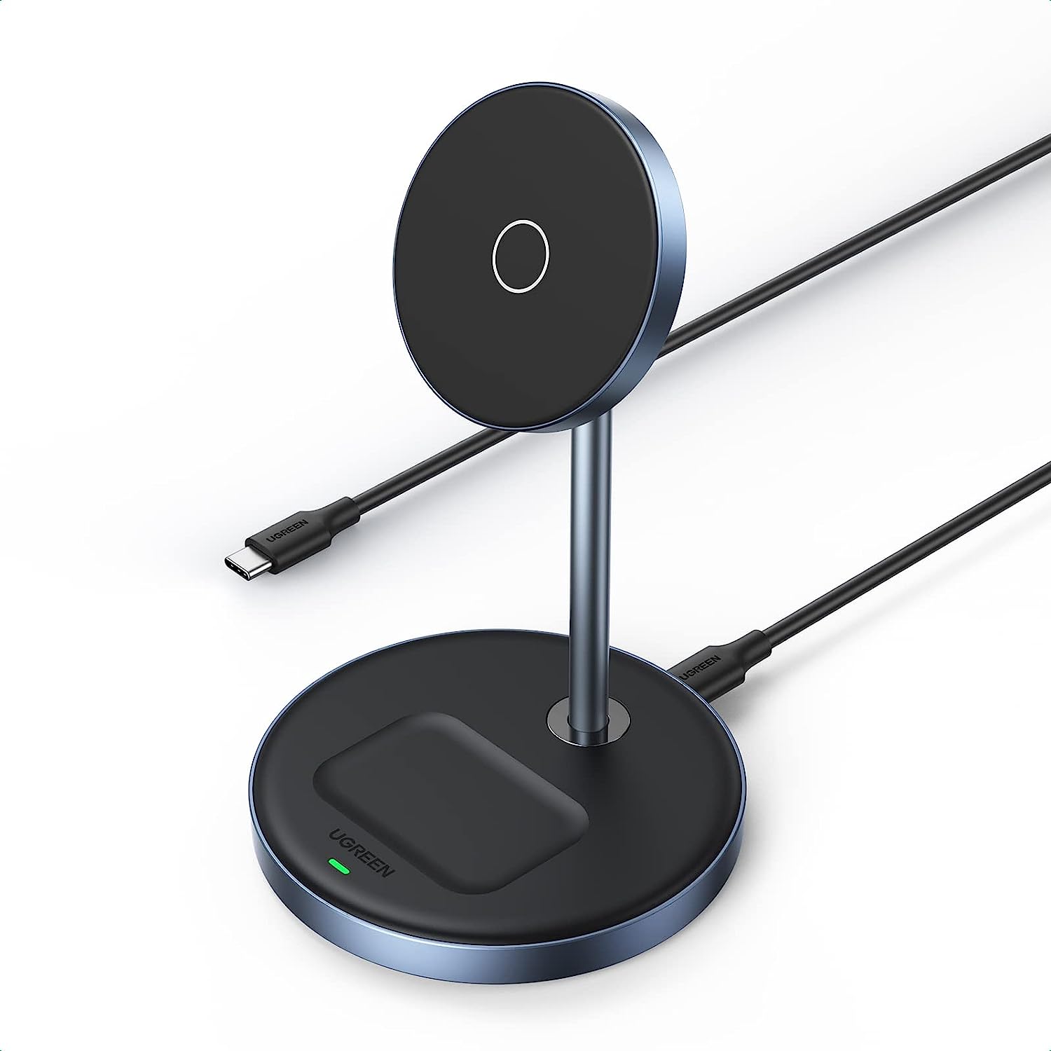 Cargador Magsafe Ugreen Negro 2 en 1 $989