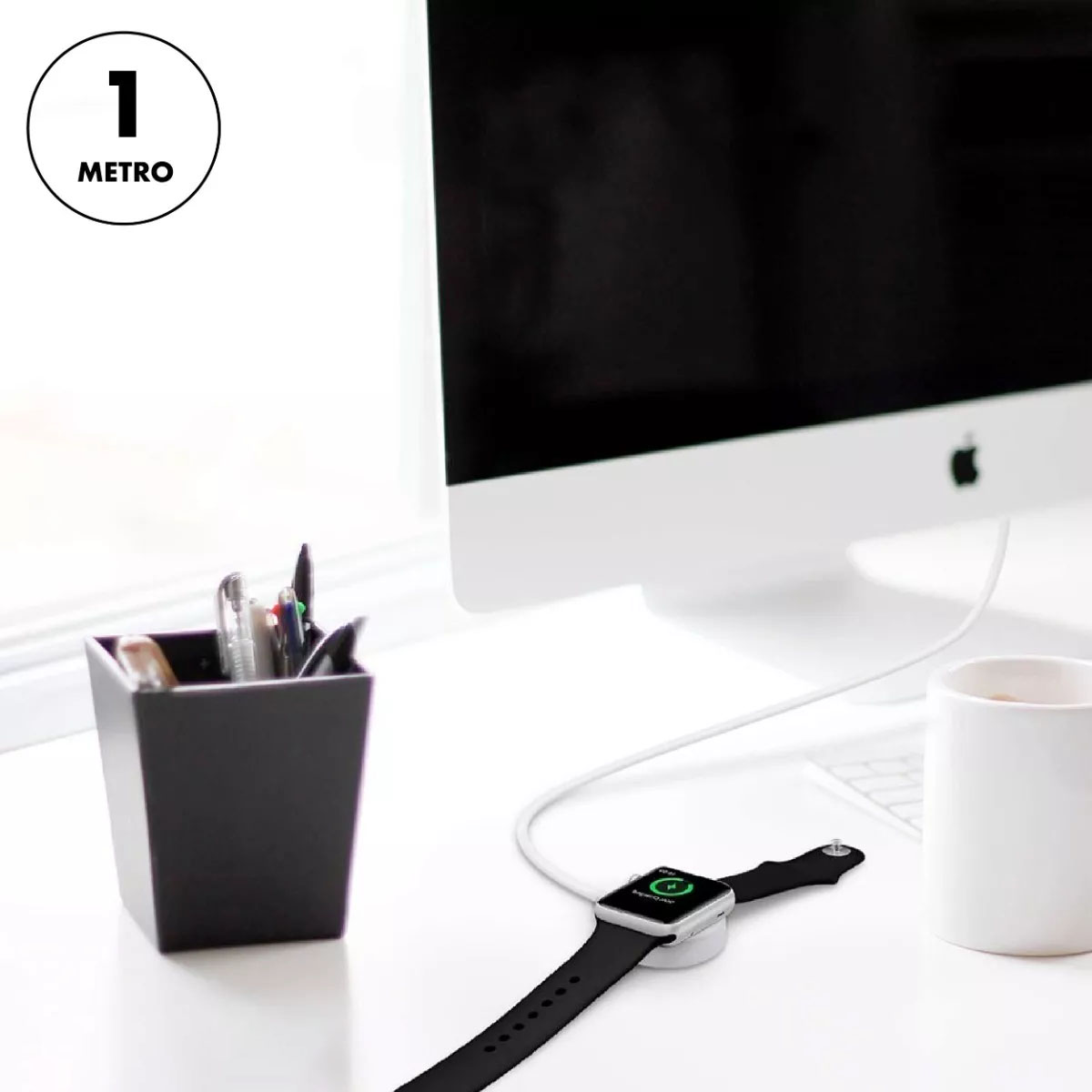 Foto 6 | Cable Cargador Usb C Inalambrico Magnetico Carga Rapida Compatible Con Apple Watch