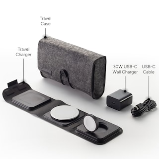 Foto 2 | Cargador Mophie de Viaje 3 en 1 con Magsafe para Dispositivos Apple - Venta Internacional