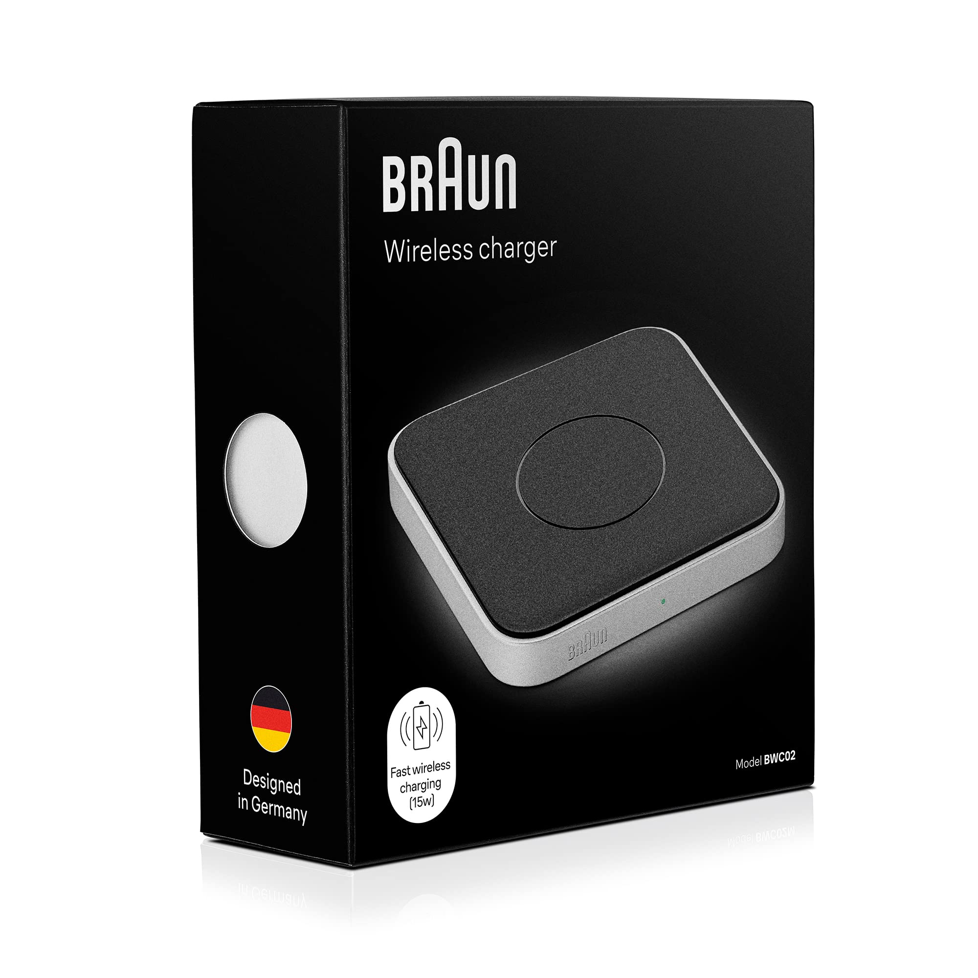 Foto 8 pulgar | Base de Carga Inalámbrica Braun Bwc02 con Certificación Qi de 15 w - Venta Internacional