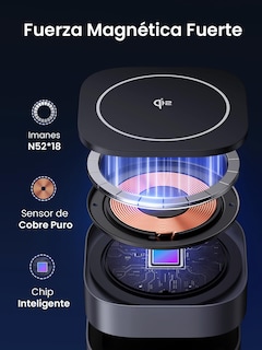 Foto 6 | Estación De Carga Ugreen 2 En 1 Qi2 Magnetic Para Iphone Y Airpods - Venta Internacional.