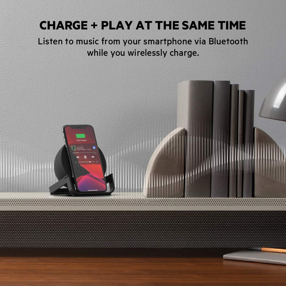 Foto 3 | Cargador Inalámbrico y Altavoz Bluetooth Belkin Quick Charge - Venta Internacional