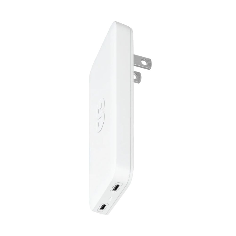 Foto 3 pulgar | Logiix Power Plus 65w Slim Duo Cargador De Pared  - Blanco