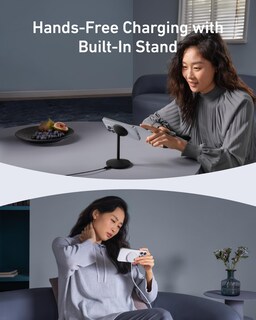Foto 3 | Soporte De Cargador Inalámbrico Anker Maggo Para Iphone 16 15w Qi2 - Venta Internacional.