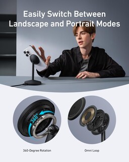 Foto 4 | Soporte De Cargador Inalámbrico Anker Maggo Para Iphone 16 15w Qi2 - Venta Internacional.