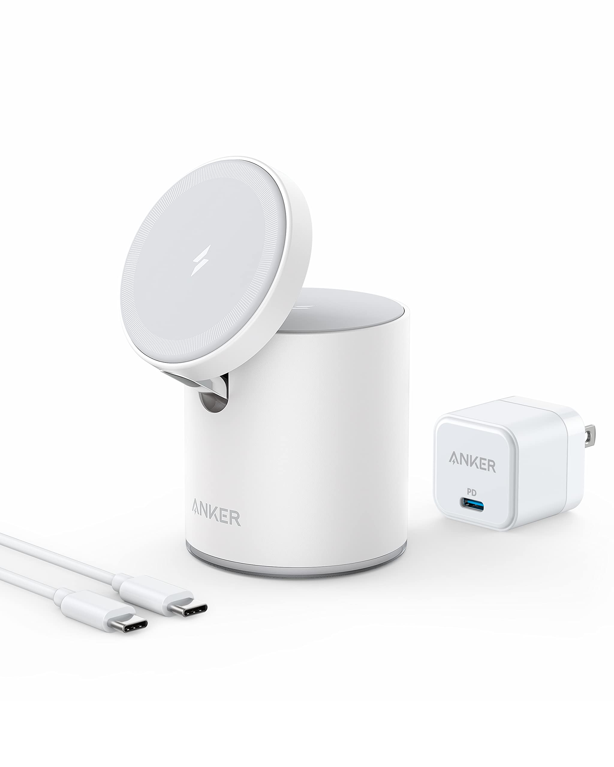 Foto 1 | Estación De Carga Anker Magnetic Wireless Charger 623 Maggo - Venta Internacional.