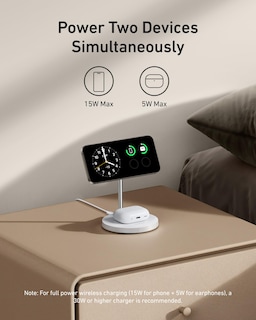 Foto 3 | Soporte De Carga Anker Maggo Para Iphone 16 Con Cargador De 15 W - Venta Internacional.