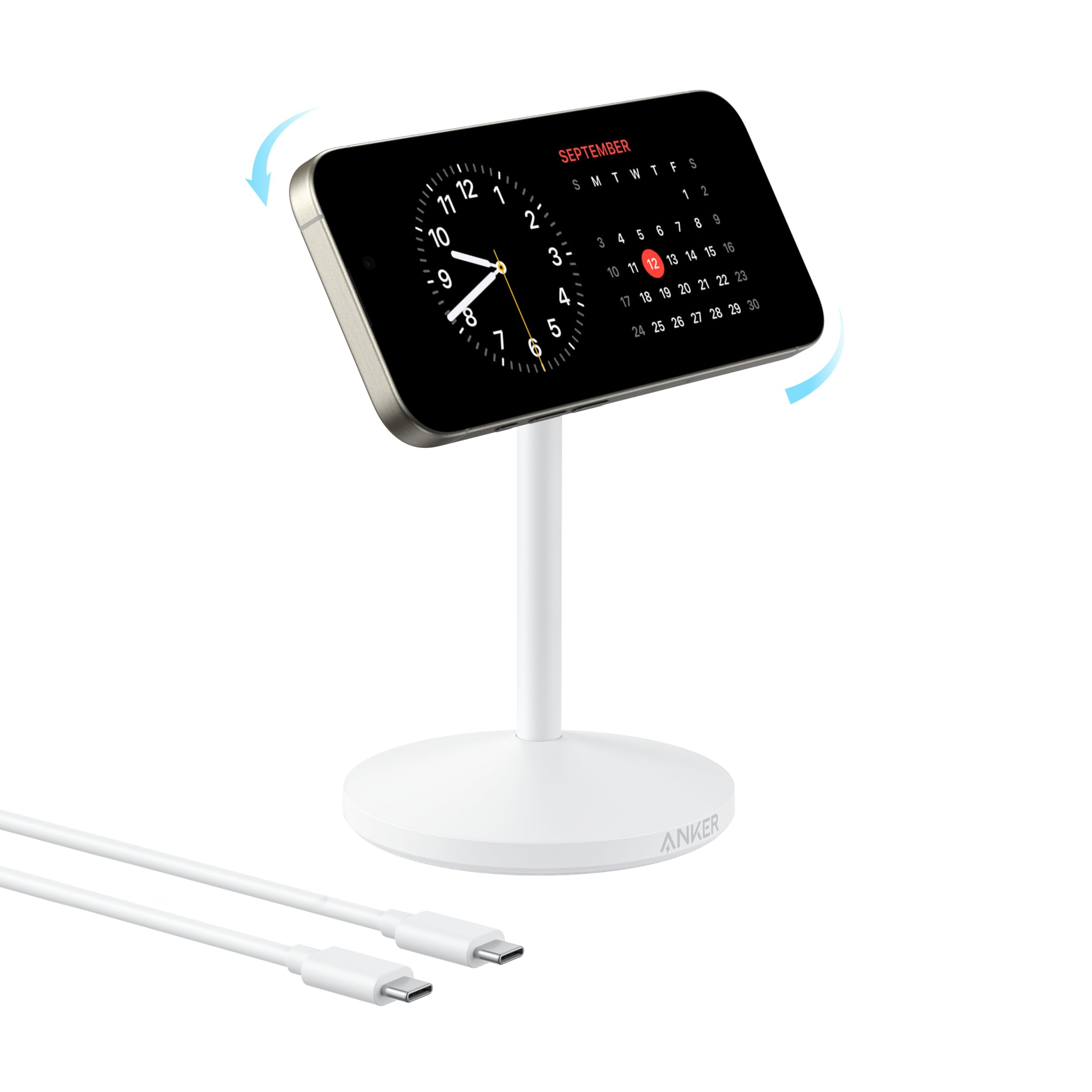 Foto 1 | Soporte De Cargador Inalámbrico Anker Maggo Para Iphone 16 15w Qi2 - Venta Internacional.