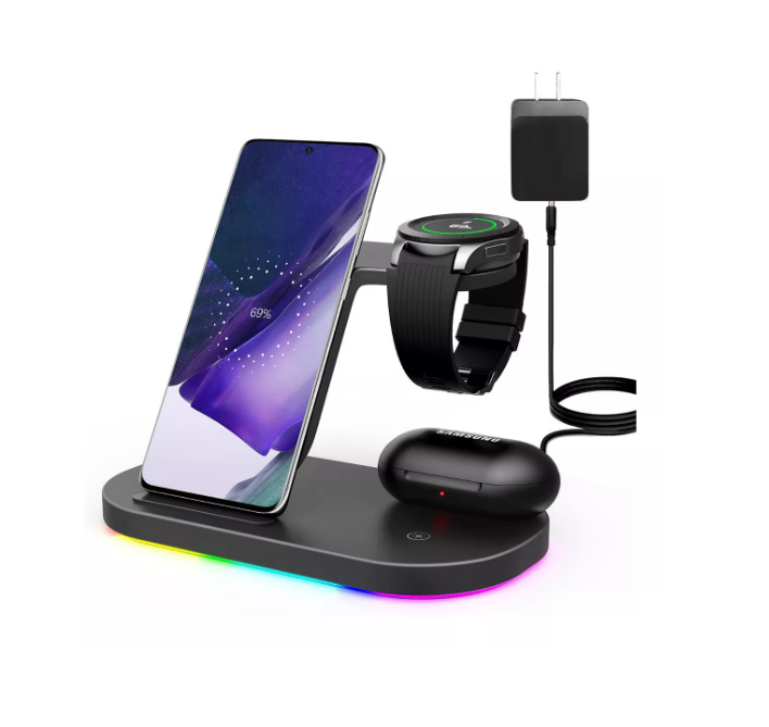 Foto 2 pulgar | Cargador Inalámbrico Para Samsung Galaxy Z Fold 4/watch/buds Wünd