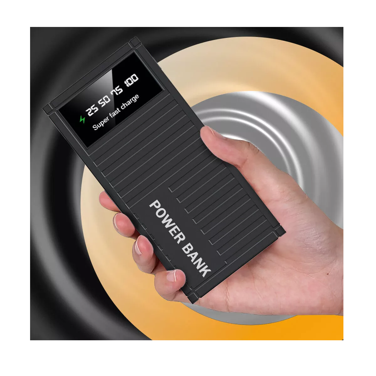 Foto 3 pulgar | Pila Batería Portátil Carga Turbo 20,000mah Con Conexión Type-c Eo Safe Imports  Esi-15739 Negro