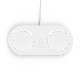 Foto 1 | Base De Carga Inalámbrica Belkin Quick Charge Dual 10w Blanca - Venta Internacional.