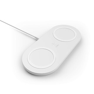 Foto 5 | Base De Carga Inalámbrica Belkin Quick Charge Dual 10w Blanca - Venta Internacional.