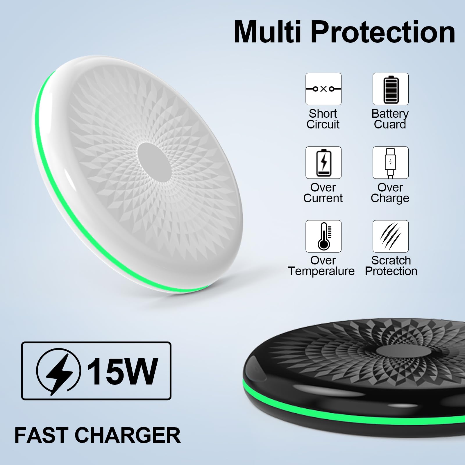 Foto 5 pulgar | Cargador Inalámbrico Magnético Con 15 W Fast Mag-safe White - Venta Internacional.