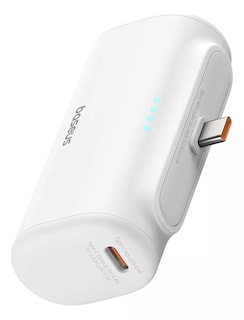 Foto 1 | Power Bank con Conector Usb C Baseus Plegable 5000 Mah 20w