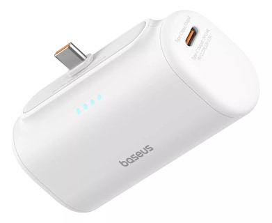 Foto 2 | Power Bank con Conector Usb C Baseus Plegable 5000 Mah 20w