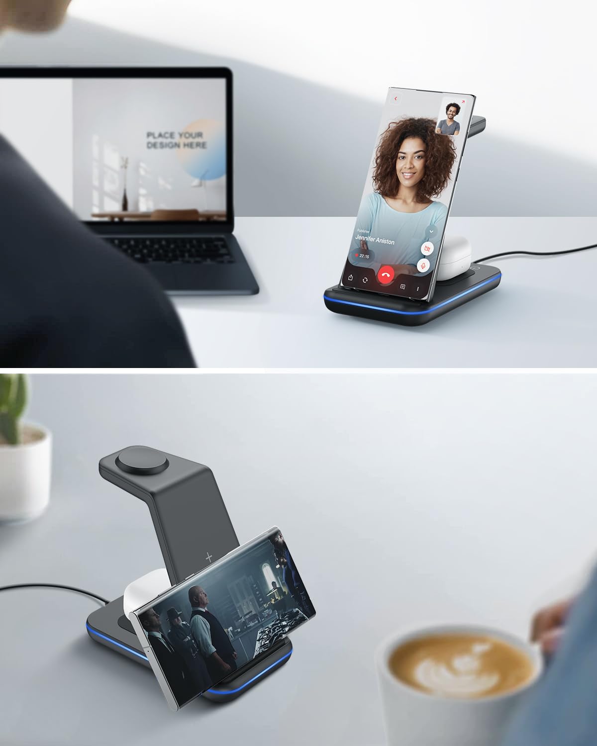 Foto 5 | Cargador Inalámbrico JoyGeek para Celular Android-Venta Internacional