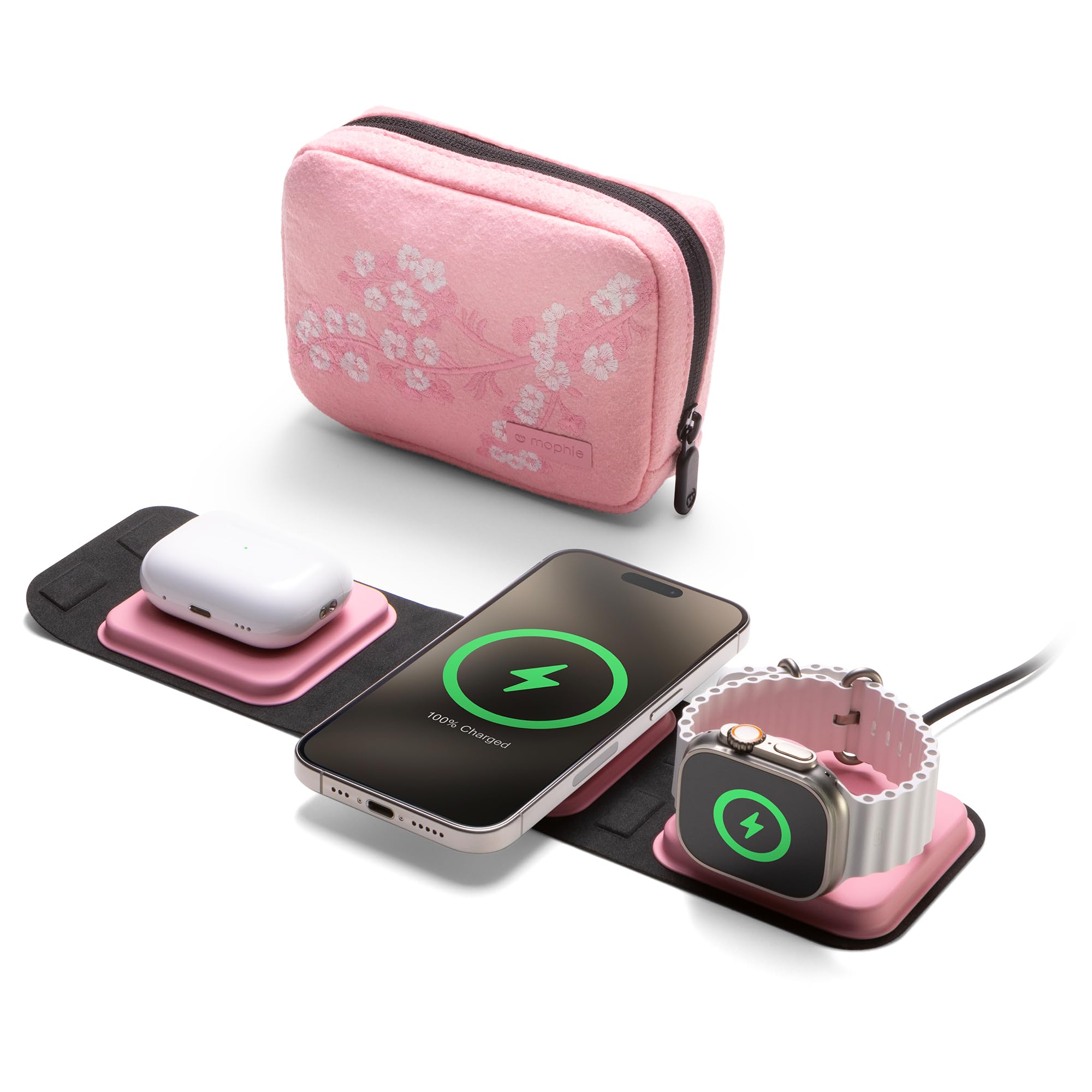 Foto 1 | Cargador Mophie De Viaje 3 En 1 Con Magsafe Para Iphone Y Reloj - Venta Internacional.