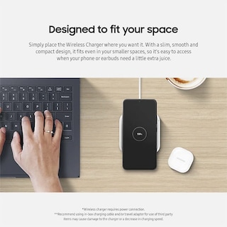 Foto 4 | Cargador Inalámbrico Samsung 15w Super Fast Charging Pad 2022 - Venta Internacional.