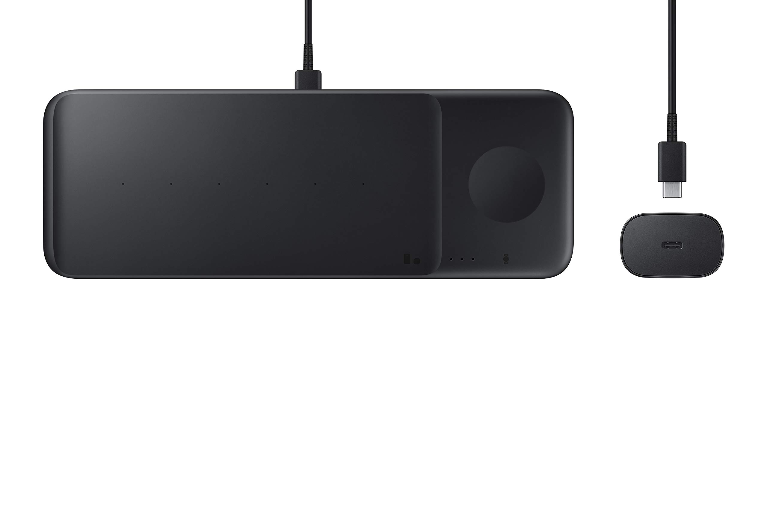 Foto 5 | Cargador Inalámbrico Samsung Electronics Trio Black Qi - Venta Internacional